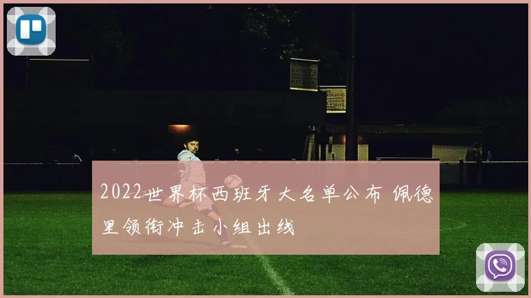 2022世界杯西班牙大名单公布 佩德里领衔冲击小组出线